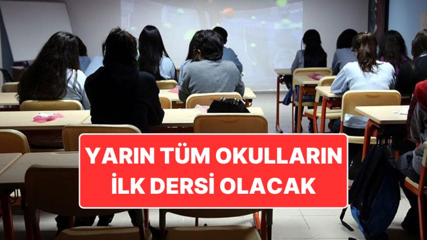 İstanbul’da Yarın Tüm Okullarda Birinci Ders: “Afet Farkındalık Eğitimi”