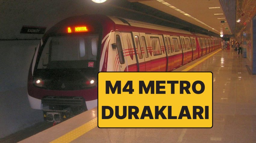 M4 Kadıköy-Sabiha Gökçen Havalimanı Metro Durakları! İşte 2025 M4 Metro Sınırı Güzergahı