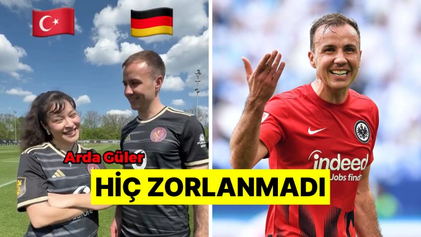 Mario Götze, Türk Futbolcuların İsmini Söylem Etmeye Çalıştı
