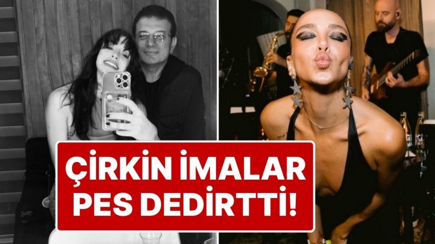 Müzikçi Aybüke Albere Ekrem İmamoğlu ile Çekilen Kulis Fotoğrafına Yapılan Berbat Yorumlardan Şikayetçi Oluyor