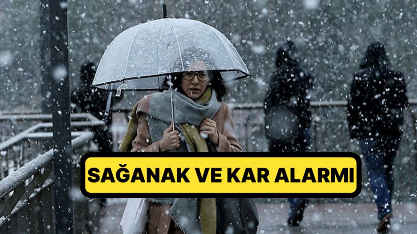 Nisan Ayında Kar Sürprizi:  İstanbul ve Ankara İçin İhtarlar Peş Peşe Geldi
