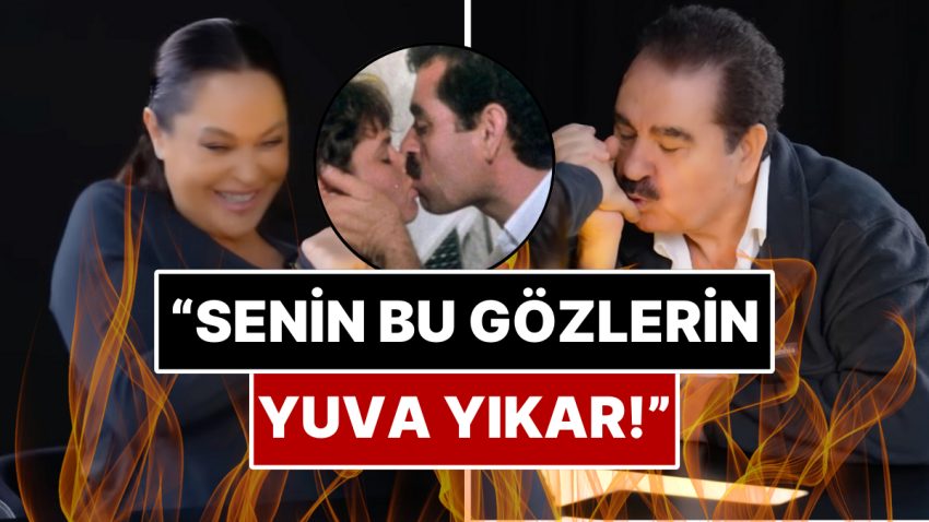 Öpüşme Sahnesi Olay Olmuştu: İbrahim Tatlıses’in Hülya Avşar’ın Programındaki Flörtöz Halleri Dikkat Çekti!