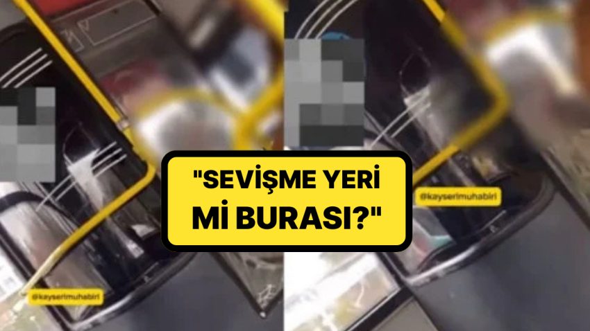 Otobüste Eşini Yanağından Öptü Diye Kıyamet Kopardı: ”Sevişme Yeri mi Burası?”