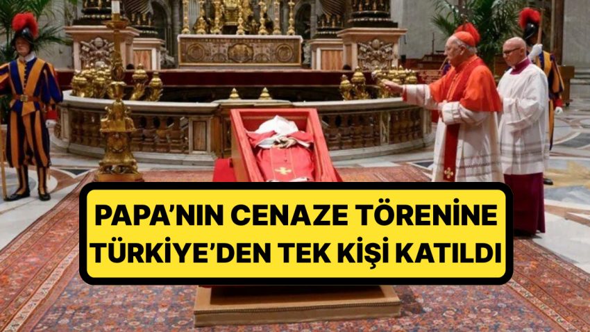Papa İçin Cenaze Merasimi Düzenlendi: Türkiye’yi TBMM Başkanı Numan Kurtulmuş Temsil Etti