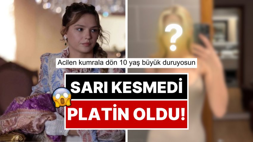 Platinin Tabanı: Şakir Paşa Ailesi’nin Ayşe’si Nilsu Berfin Aktaş’tan Radikal İmaj Değişikliği!