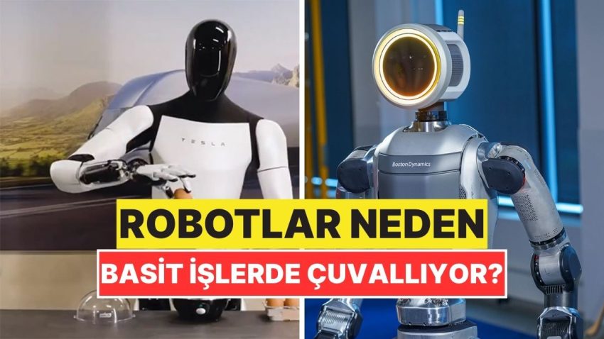 Robotlar Neden Komplike İşlerde Başarılı Olmasına Karşın Kolay Vazifelerde Çuvallıyor?