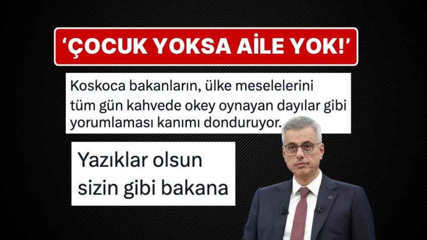 Sağlık Bakanı Kemal Memişoğlu’nun ‘Aile’ Tarifi Tartışma Yarattı: “Çocuğu Olmayan Aile Olamaz mı?”