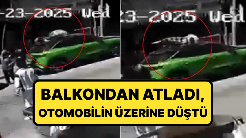 Sarsıntı Sonrası Çok Konuşulan İmaj: 3. Kattan Atladı, Hiçbir Şey Olmamış Üzere Yürüdü