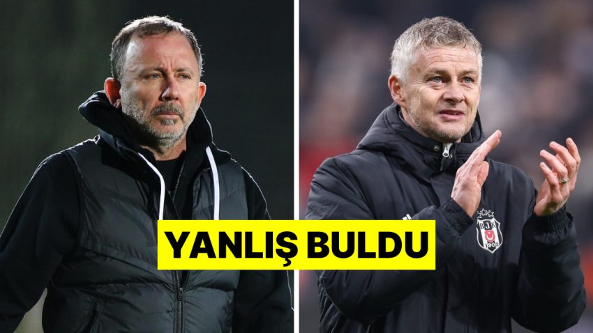 Sergen Yalçın “Kendime Yer Yaptığım Yok” Diyerek Ole’yi Eleştirdi