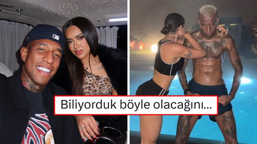 Talisca ile Eşinin Havuz Cümbüşü Fenerbahçe Taraftarının Gündeminde