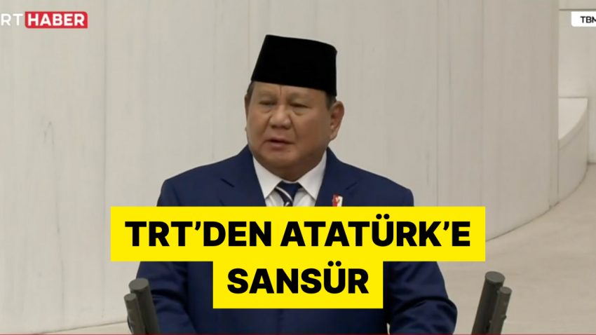 TRT Haber Endonezya Cumhurbaşkanının Atatürk Övgüsüne Yer Vermedi