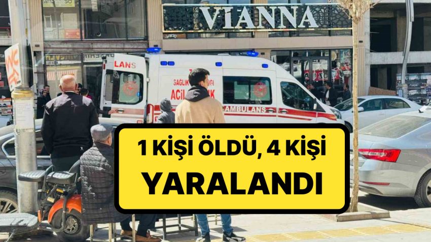 Van’da Giysi Mağazasına Silahlı Taarruz: 1 Kişi Hayatını Kaybetti, 4 Kişi de Yaralandı