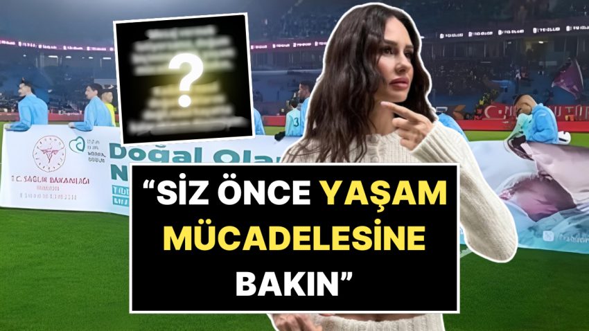 Yasemin Özilhan’dan Süper Lig Maçlarındaki “Doğal Olan Olağan Doğum” Pankartına Sert Tepki!
