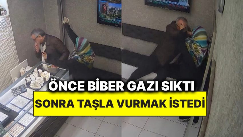 Yaşlı Kılığında Kuyumcu Soymaya Çalışan Bayanın Bankacı Olduğu Ortaya Çıktı