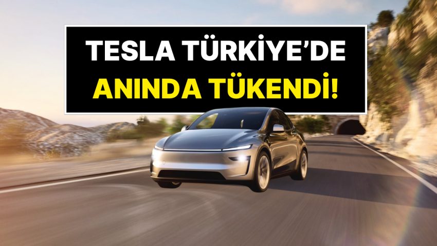 Yüzde 10 ÖTV’li Tesla Yeni Model Y Türkiye’de Satışa Sunulmasının Akabinde Dakikalar İçinde Tükendi