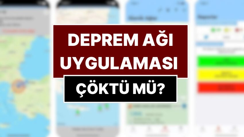 Zelzele Ağı Uygulaması Neden Yanılgı Veriyor? Sarsıntı Ağı Uygulaması Çöktü mü?