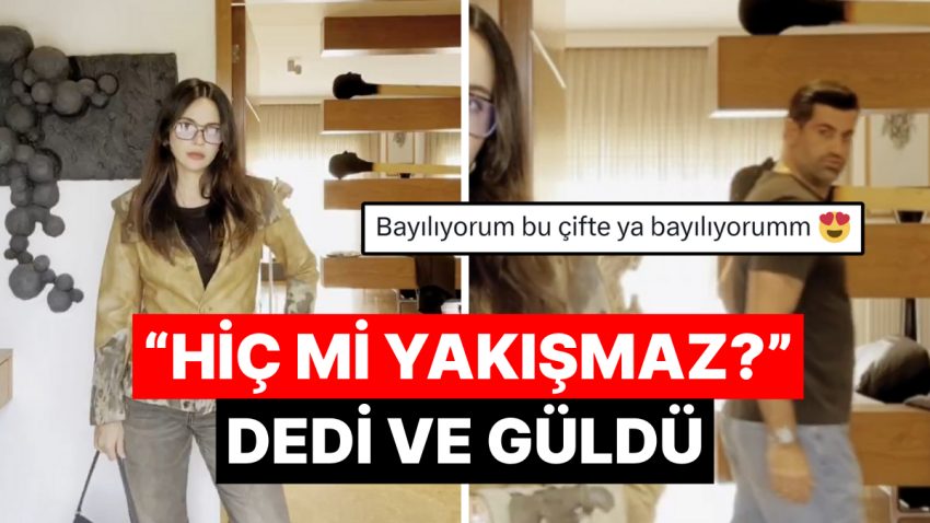 Zeynep Demirel, “Fit Check” Yaparken Eşi Volkan Demirel’e Yakalandı