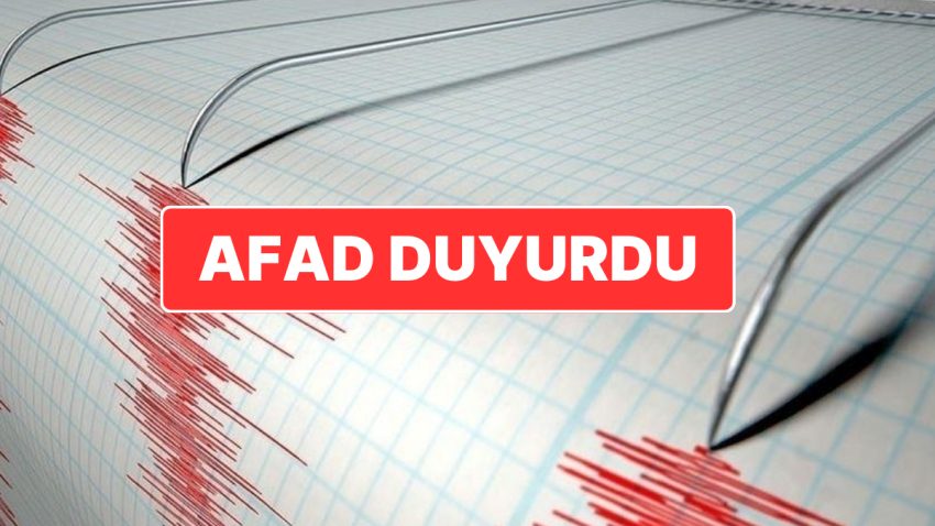 AFAD Duyurdu: Kütahya’da 4.2 Büyüklüğünde Sarsıntı Meydana Geldi