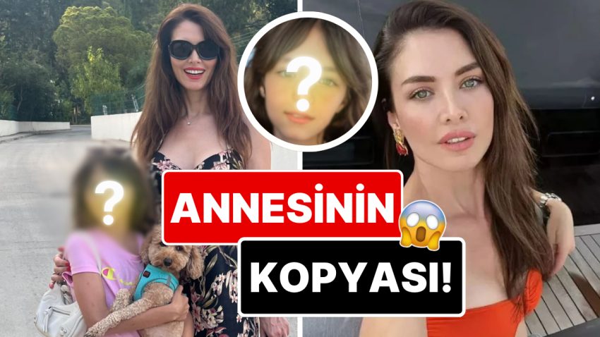 Annesine Çekmiş: Eski Türkiye Hoşu Nefise Karatay’ın 10 Yaşındaki Kızı Maya Hoşluğuyla Büyüledi!