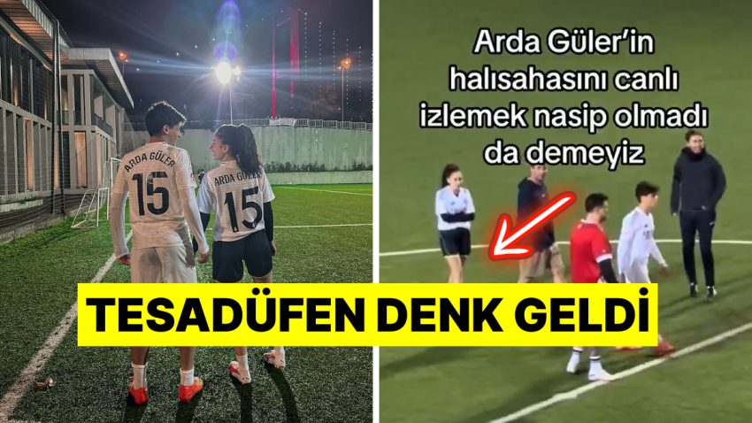 Arda Güler’in Sevgilisi Duru Nayman’la Halı Alanda Futbol Oynadığı Anlar Ortaya Çıktı