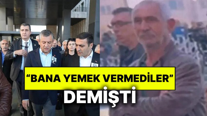 “Bana Yemek Vermediler” Demişti: Özgür Özel’e Saldıran Şahsa Beyoğlu Belediyesi 8 Aydır Yardım Ediyormuş