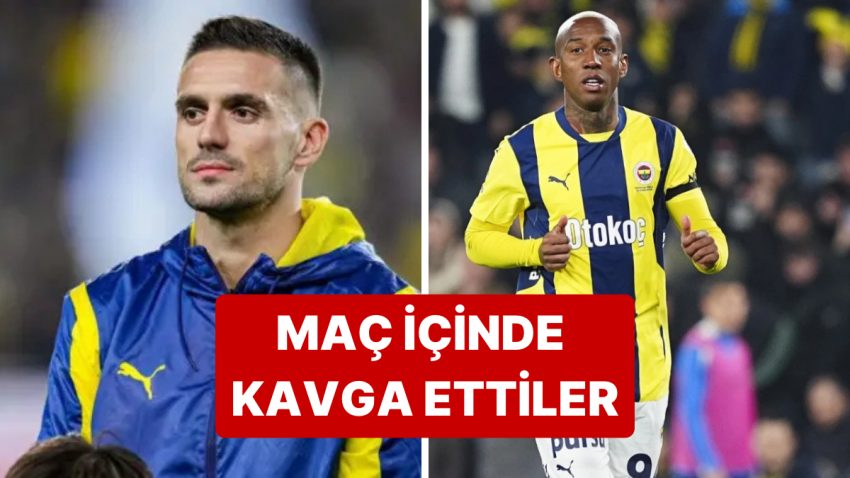 Başakşehir – Fenerbahçe Maçında Dusan Tadic ve Talisca Arbede Etti