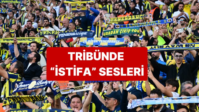 Beşiktaş’ın Golüyle Birlikte Fenerbahçe Tribünlerinde “İstifa” Sesleri Yükseldi