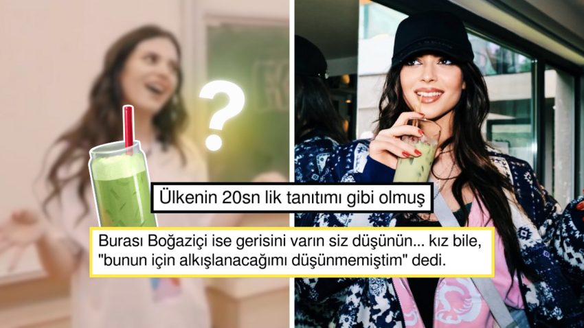 Boğaziçi Üniversitesi’nde Söyleşiye Katılan Derin Talu’nun “Matchaa” Repliği Tekrarı ‘Vay Halimize’ Dedirtti!