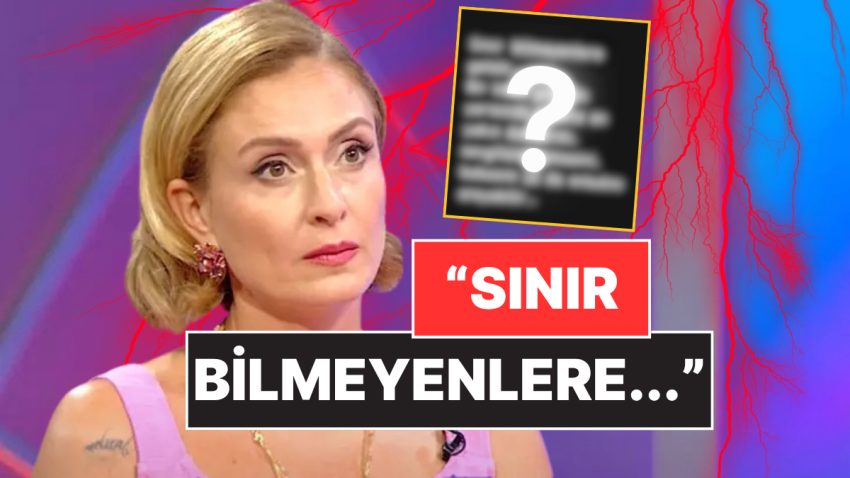 Ceyda Düvenci Gece Gece Aranınca Çıldırdı: “Sınır Bilmeyenler” Kelamlarıyla Had Bildirdi!