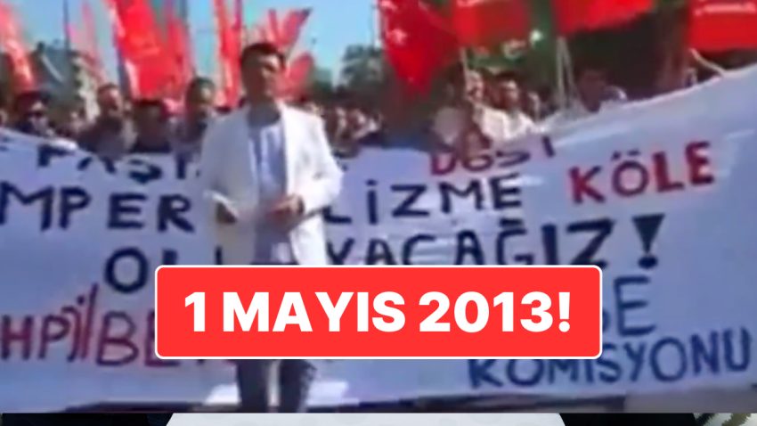 CHP İlçe Başkanı Olduğu Zaman Çekilmiş: Ekrem İmamoğlu’nun 1 Mayıs İmajları Tekrar Gündem Oldu