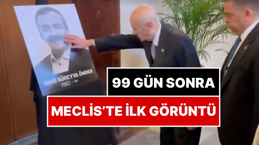 Devlet Bahçeli 99 Gün Sonra Sırrı Süreyya Lider İçin TBMM’ye Döndü: Meclis’ten Birinci Görüntü!