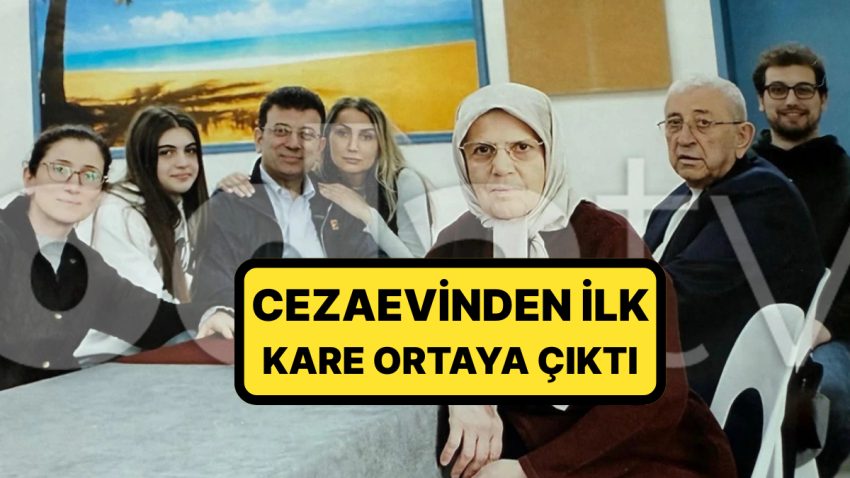 Ekrem İmamoğlu’nun Cezaevinde Çekilen Birinci Fotoğrafı Paylaşıldı: Ailesi ile Açık Görüşte Bir Ortaya Geldi