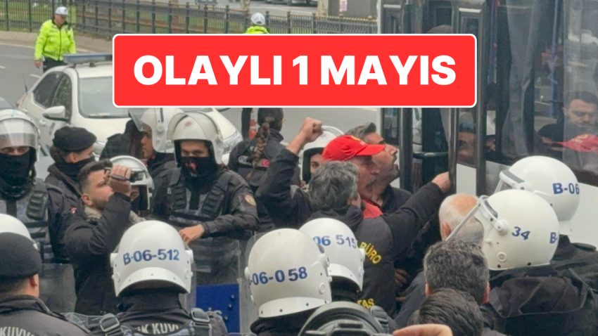 Emekçiler Gözaltına Alındı: Taksim’e Yürümek İsteyen Emekçilere Polis Müdahalesi