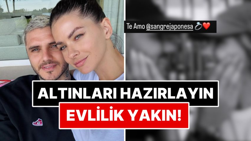 Evleniyorlar mı? Wanda Nara’dan Resmi Olarak Boşanan Mauro Icardi China Suarez’le Yüzük Taktı!