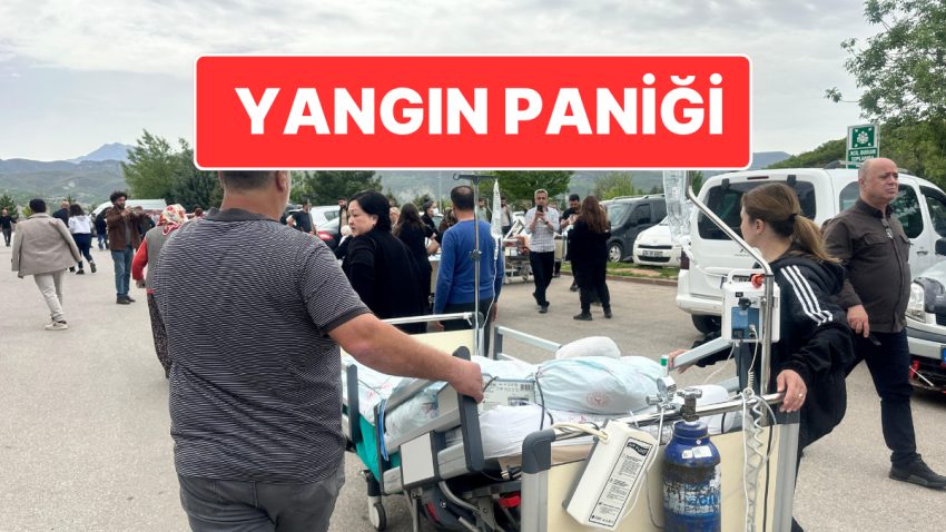 Hastalar Tahliye Edildi: Tunceli Devlet Hastanesi’nde Yangın Paniği