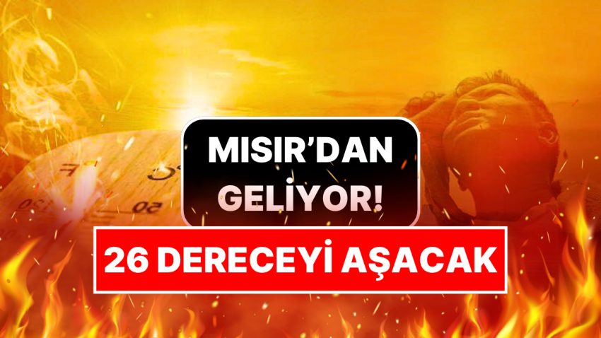 İstanbul’da Sıcaklık 26 Dereceyi Aşacak! Meteoroloji Uzmanı Sıcak Hava İçin Tarih Verdi