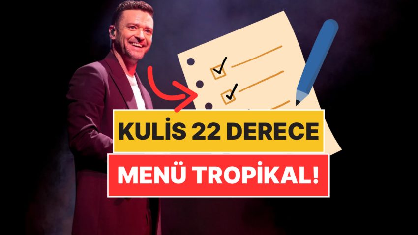 Justin Timberlake’in İstanbul Konseri Öncesi Kulis İstekleri Dikkat Çekti