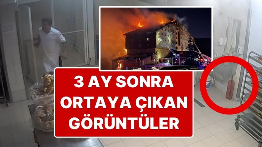 Kartalkaya’da 78 Kişinin Hayatını Kaybettiği Otel Yangınının Çıkış İmgeleri Ortaya Çıktı