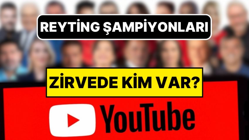 Nisan Ayında YouTube’un Reyting Rekoru Kıran Gazetecileri Aşikâr Oldu: Fatih Altaylı Listeye Ambargo Koydu!