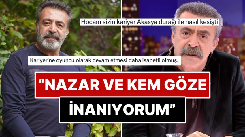 ODTÜ Fizik Mezunu Oyuncu Levent Ülgen’in Kurşun Döktürme Açıklaması X Kullanıcılarından Nasibini Aldı!