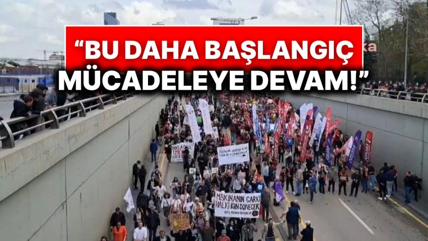 ODTÜ ve Ankara Üniversitesi Öğrencileri 1 Mayıs Yürüyüşleri İçin Bir Ortaya Geldi: “İsyan, İhtilal, Özgürlük”
