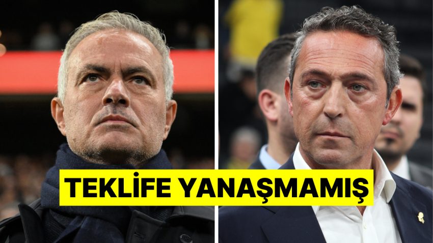 Olay Sav: Mourinho Fenerbahçe’den Gidecek Ama Bir Kaideyle