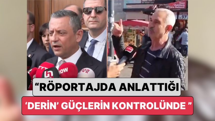 Özgür Özel, Kendisine Saldıran Selçuk Tengioğlu’nun Yıllar Evvel Verdiği Sokak Röportajı Hakkında Konuştu