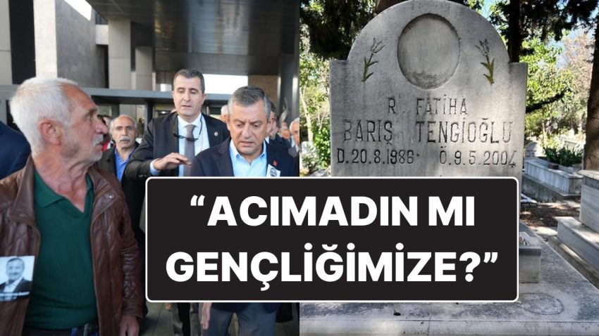 Özgür Özel’e Saldıran Selçuk Tengioğlu’nun Öldürdüğü Oğlunun Mezar Taşındaki Yazı Dikkat Çekti!