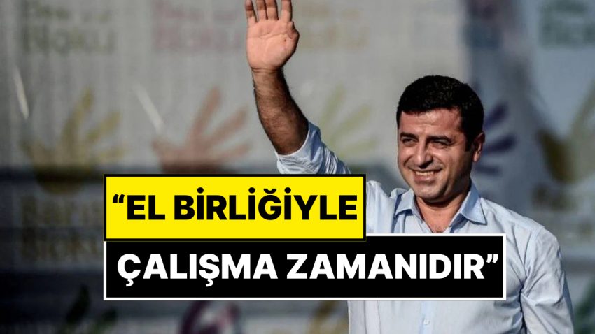 PKK’nın Fesih Kararına Selahattin Demirtaş’tan Birinci Yorum