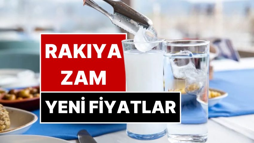 Rakıya Artırım Geldi: Artırımın Akabinde Şimdiki Rakı Fiyatları