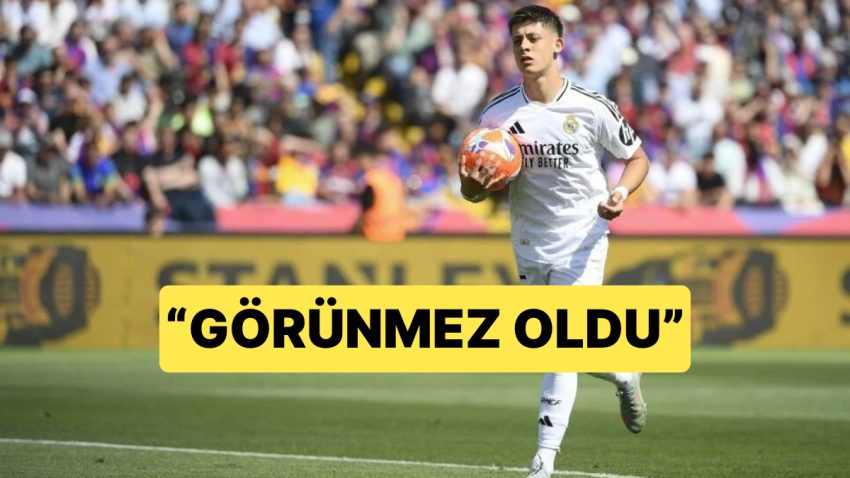 Real Madrid El Clasico’yu Kaybetti, Arda Güler’e Yansılar Geldi