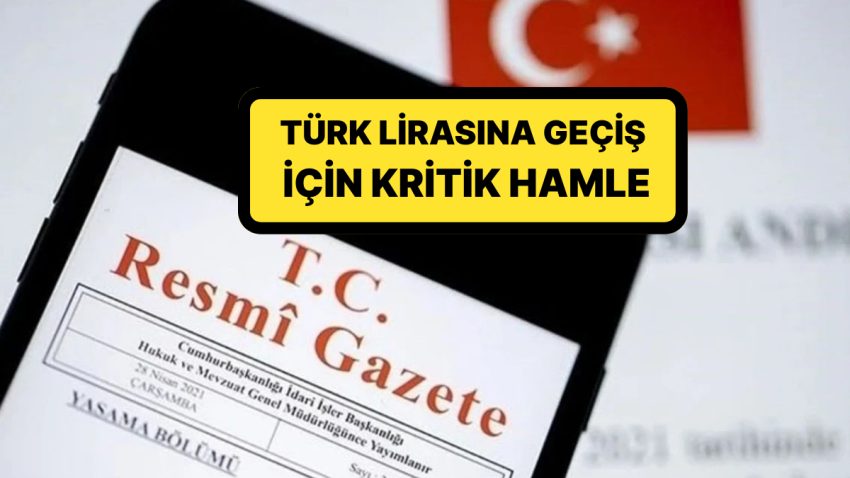 Resmi Gazete’de Açıklandı: Merkez Bankası Türk Lirasını Desteklemek İçin Harekete Geçti