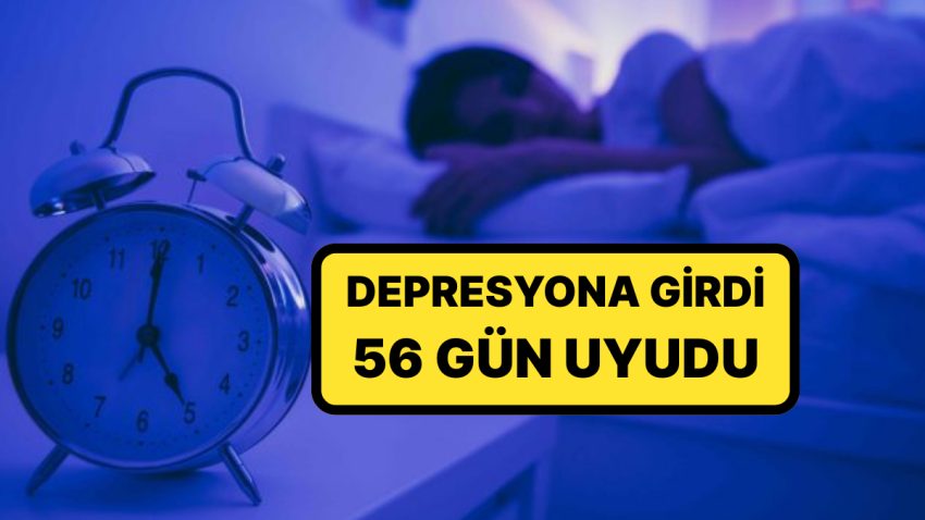 Samsun’da Tabipleri Şoke Eden Vaka! Depresyona Giren Bir Kişi Toplam 56 Gün Uyudu: ”Donmuş Gibiydi”