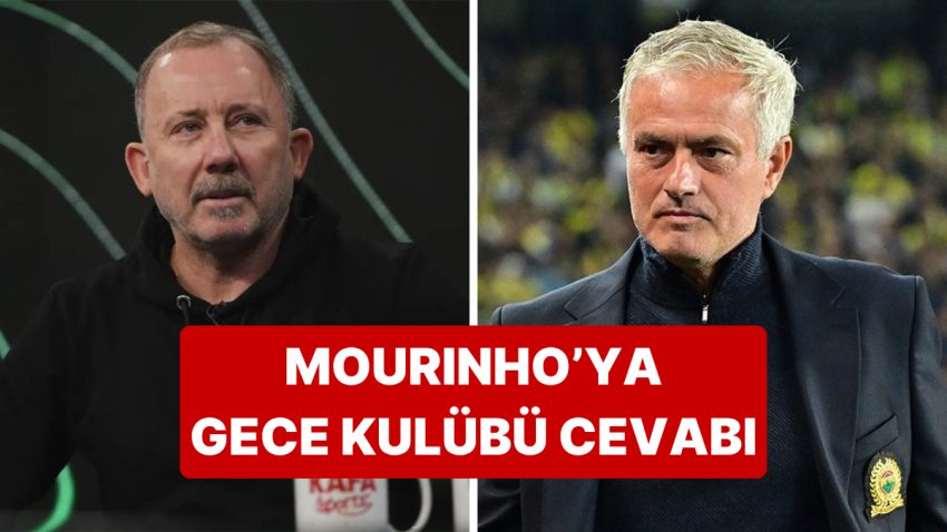 Sergen Yalçın’ın Jose Mourinho’yla İlgili Verdiği Gece Kulübü Karşılığı Güldürdü